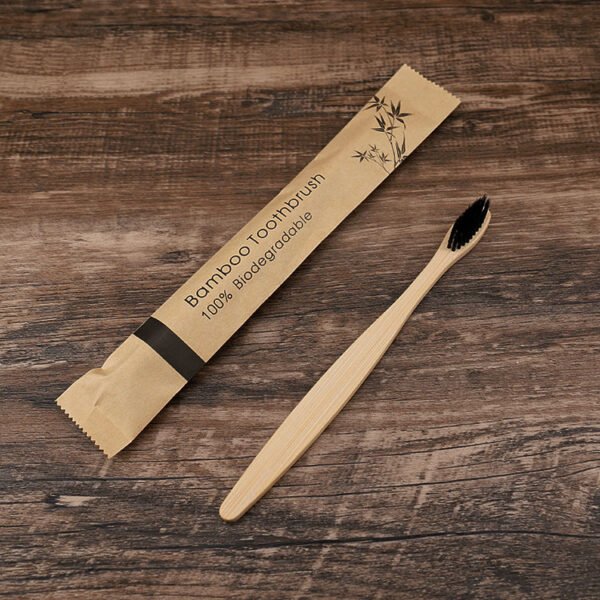 10Pcs Colorful Toothbrush Natural Bamboo Tooth Brush Set Soft Bristle Charcoal Teeth Eco Bamboo Toothbrushes Dental Oral Care - Image 2
