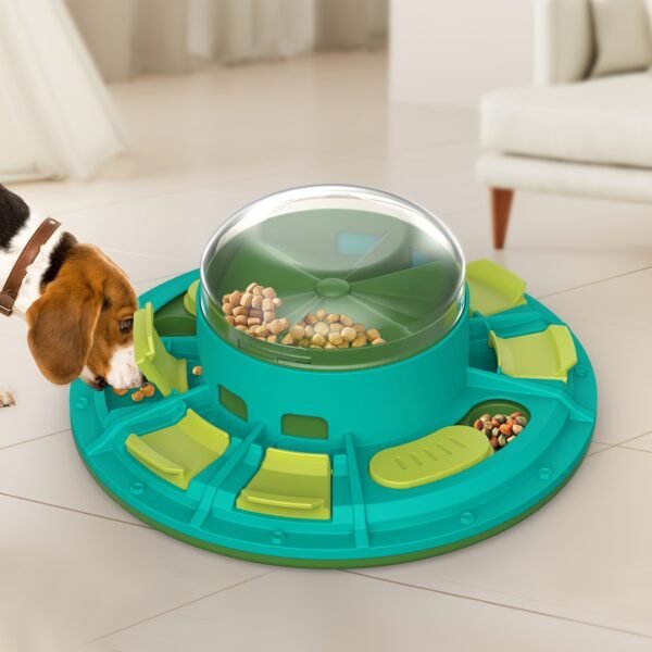 Interactive Dog Puzzle Toy For IQ Improvement And Slow Feeding Suitable For All Sizes Pets Nutritious Diet-Friendly Non-Electric Plastic Pets Game Pet Products - Image 5