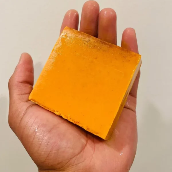 100g Turmeric Hand Made Soap, Lemon Kojic Acid Soap, Shower and Facial Soap - AliExpress 66 - Image 4