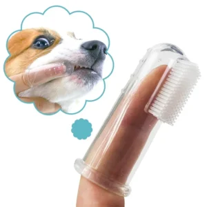 Super Soft Pet Finger Toothbrush Teddy Dog Brush Bad Breath Tartar Teeth Care Tool Dog Cat Cleaning Silicagel Pet Supplies - AliExpress