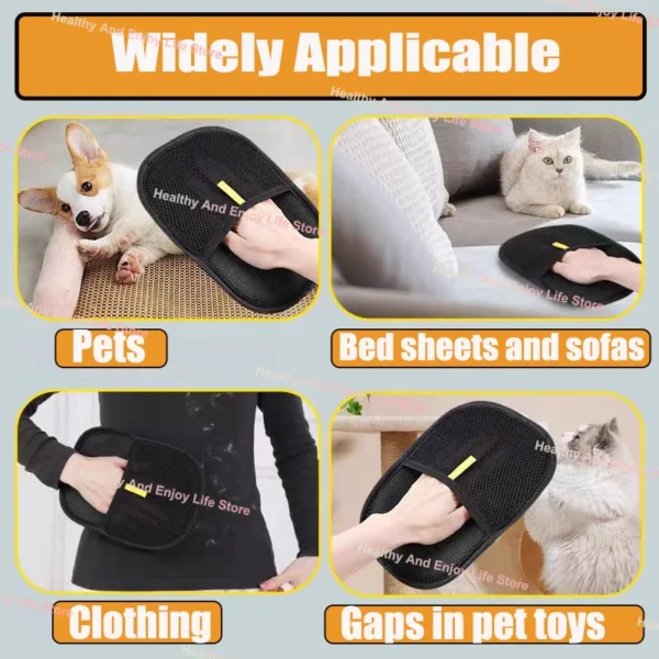 Pet Hair Cleaning And Collection Gloves Pet Double-sided Multi-functional Beauty Glove Tool Reduce The Pressure Of Pet Ownership - AliExpress 15 - Image 2
