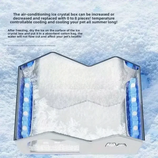 summer small Cat dog Ice House Air Conditioning BED Summer Cooling Tool Nest Dog Dog Four Seasons Pet Ice House - AliExpress - Image 6