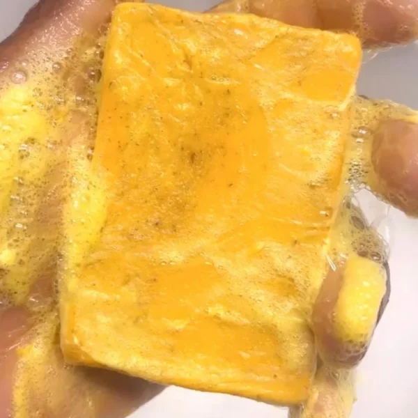 100g Turmeric Hand Made Soap, Lemon Kojic Acid Soap, Shower and Facial Soap - AliExpress 66 - Image 3