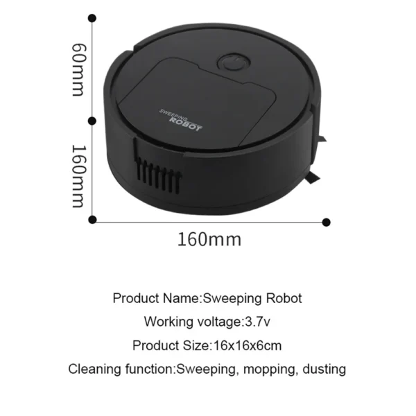 Fully Automatic Sweeping Robot Suction And Sweeping Mop Household Lazy Person Intelligent Three In One Sweeping Machine - AliExpress 6 - Image 6