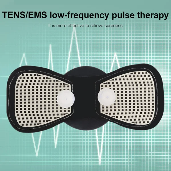 Neck Massager Mini Electric Neck Massage EMS Cervical Back Vertebra Massage Patch 8 Modes Relieve Relax Muscle Fatigue Tools - AliExpress - Image 4