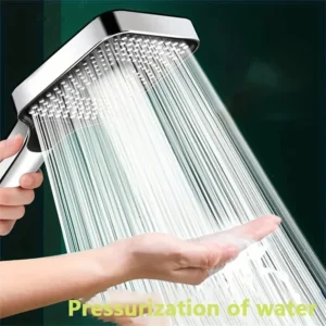 Adjustable Shower Head 3 Mode Rainfall Shower Large Flow Showerhead High Pressure Water Saving Shower Mixer Bathroom Accessories - AliExpress 13