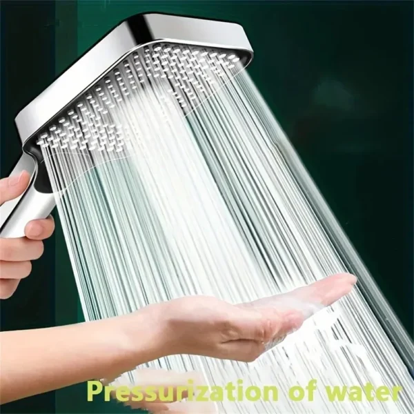 Adjustable Shower Head 3 Mode Rainfall Shower Large Flow Showerhead High Pressure Water Saving Shower Mixer Bathroom Accessories - AliExpress 13