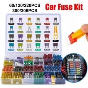 Fuse boxes come in various specifications, with 60 and 120PCS not having medium fuses, while 60PCS are packaged in bags - AliExpress 13