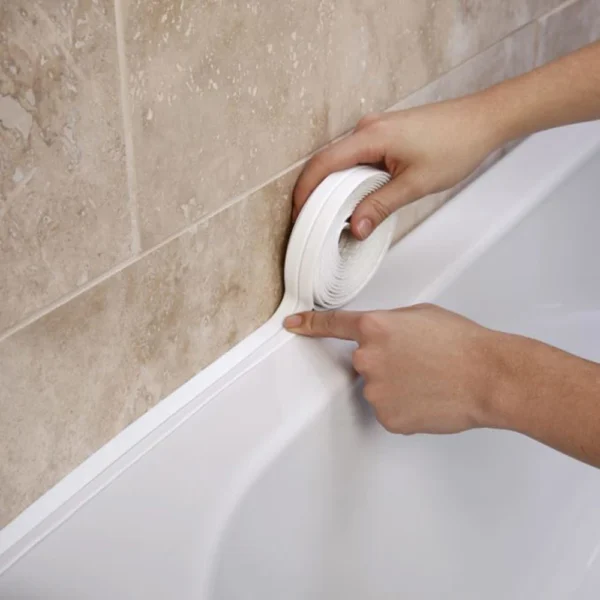 Shower Bath Sealing Tape Strips PVC Self Adhesive Waterproof Wall Sticker for Bathroom Kitchen Seal Caulk Strip Sink Mold Proof - AliExpress 13 - Image 2