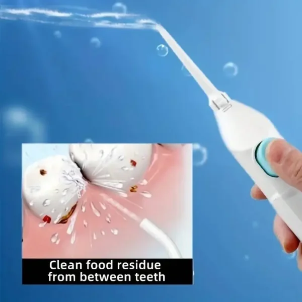 Household High Pressure Oral Irrigator Portable Teeth Clean Water Dental Floss Manual High Pressure Water Toothpick - AliExpress - Image 3