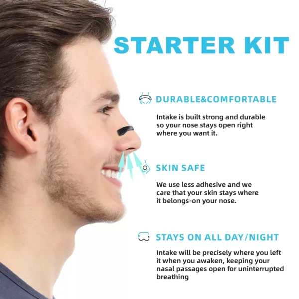 Magnetic Nasal Breathing Dilators Kits Sport Nasal Dilator Boost Oxygen Intake,Breathing Refill Nose Clip - AliExpress - Image 2