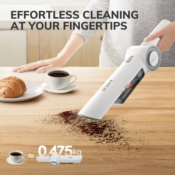 Cordless Handheld Vacuum Cleaner Multi-Function Brushless Cleaner Suitable for Pet Hair, Household & Car, Lightweight,White - AliExpress 6 - Image 4