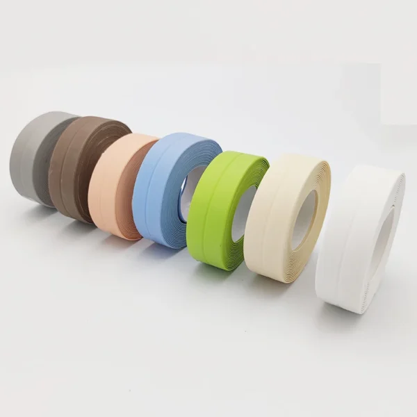 Shower Bath Sealing Tape Strips PVC Self Adhesive Waterproof Wall Sticker for Bathroom Kitchen Seal Caulk Strip Sink Mold Proof - AliExpress 13 - Image 6