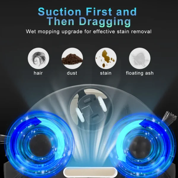Fully Automatic Sweeping Robot Suction And Sweeping Mop Household Lazy Person Intelligent Three In One Sweeping Machine - AliExpress 6 - Image 5
