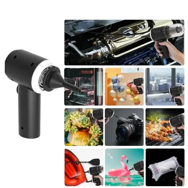 9000Pa Wireless Car Vacuum Cleaner USB Charging 1200mAh Portable Cleaning Appliance Mini Wet and Dry Vacuum Cleaner Household - AliExpress 6 - Image 4