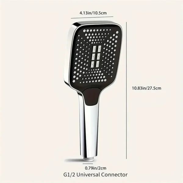 Adjustable Shower Head 3 Mode Rainfall Shower Large Flow Showerhead High Pressure Water Saving Shower Mixer Bathroom Accessories - AliExpress 13 - Image 6